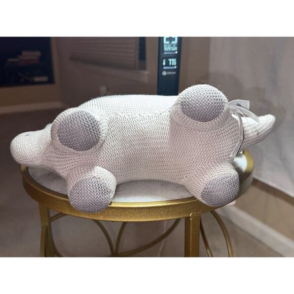 Shiloh Stegosaurus Knitted Soft Baby Toy Rattle Gift Living Textile - Picture 8 of 8